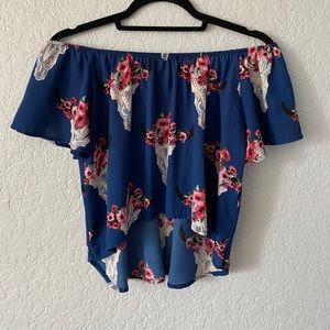 Off the shoulder top